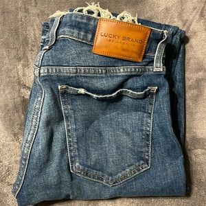 Lucky sweet straight Jean size 2/26L unfinished hem